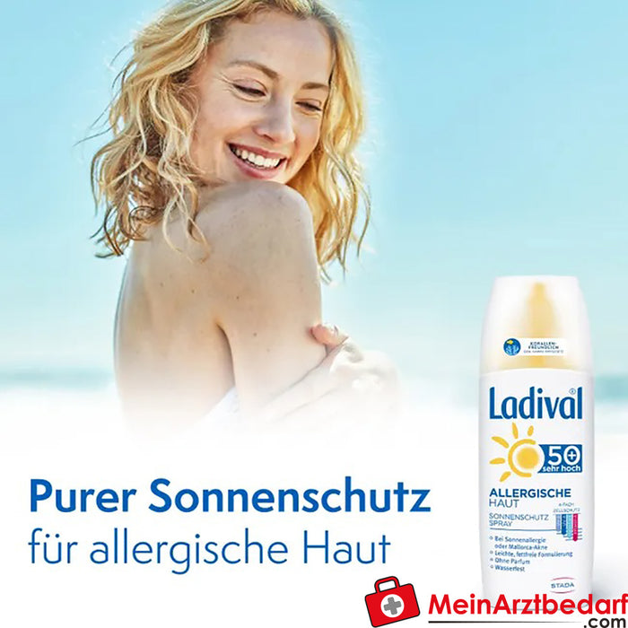 Ladival® Spray przeciwsłoneczny do skóry alergicznej SPF 50+