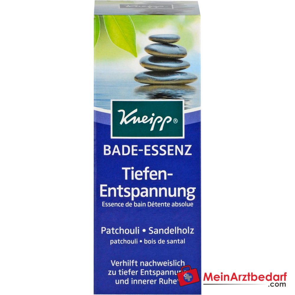 Kneipp Bade-Essenz Tiefenentspannung Patchouli und Sandelholz, 100 ml.