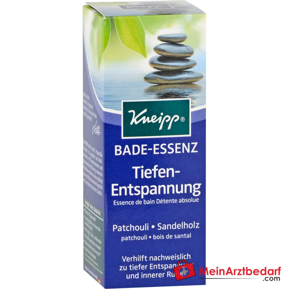 Kneipp Bade-Essenz Tiefenentspannung Patchouli und Sandelholz, 100 ml.