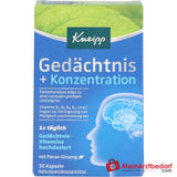 Kneipp Gedächtnis + Konzentration Kapseln, 30 St..