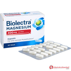 Biolectra Magnesium 400 mg ultra Magnesiumoxid Kapseln, 40 St..