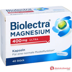 Biolectra Magnesium 400 mg ultra Magnesiumoxid Kapseln, 40 St..