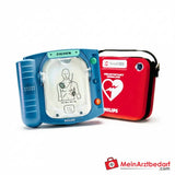 Philips HeartStart HS1 Defibrillator halbautomatisch inkl. Tasche.