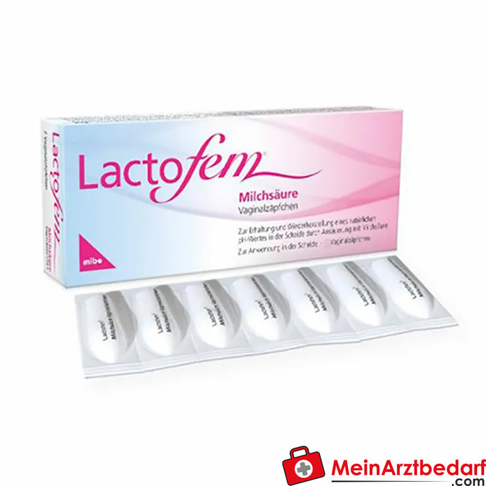 Lactofem® Milchsäure Vaginalzäpfchen