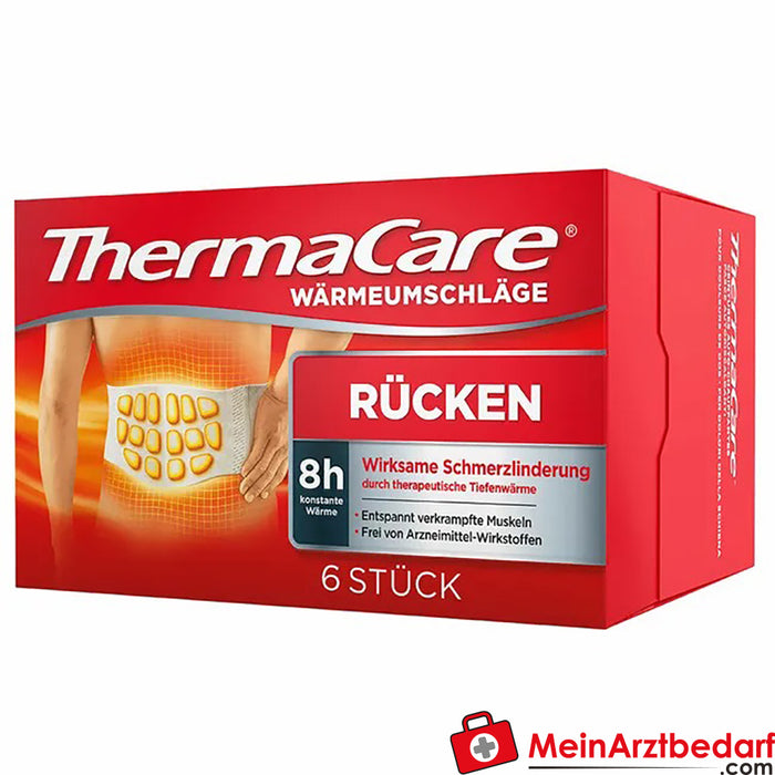 ThermaCare® heat wraps back, 6 pcs.