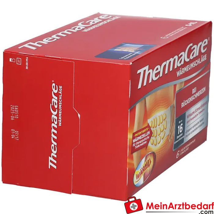 ThermaCare® Wärmeumschläge Rücken, 6 St.