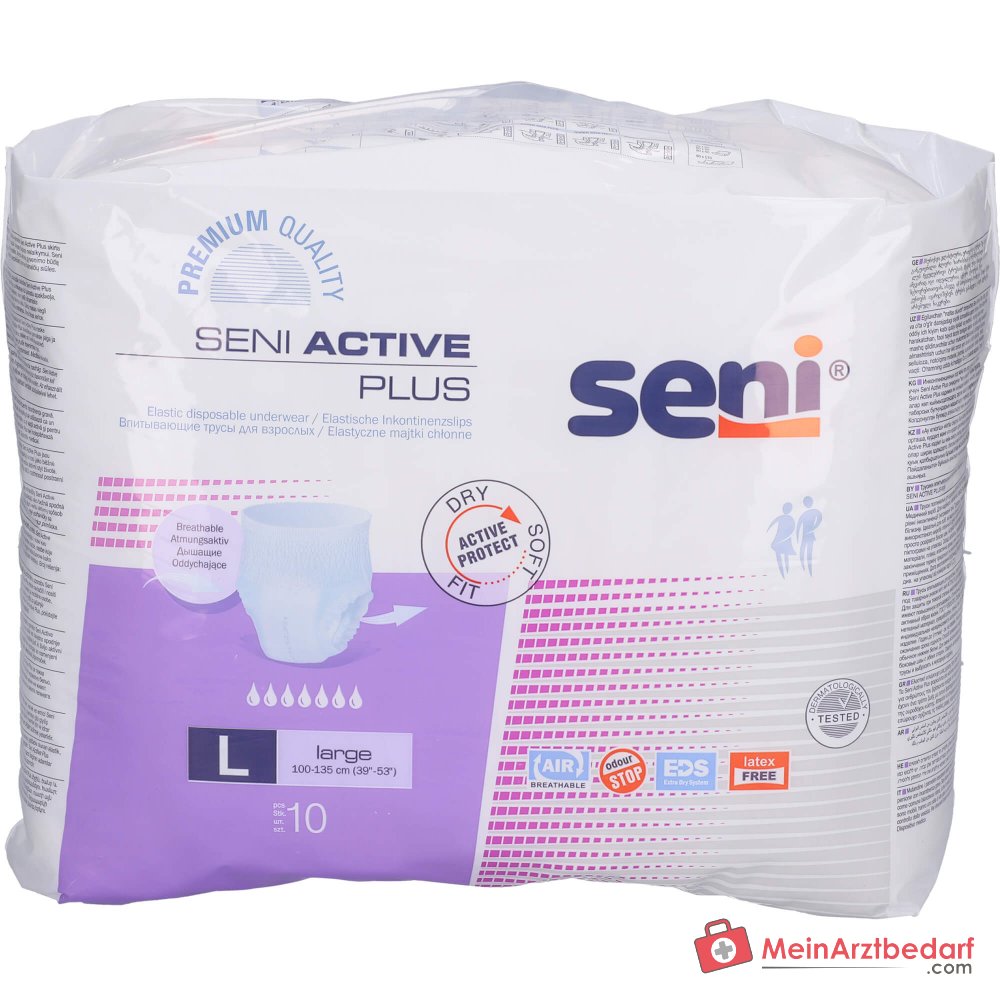 Seni Active Plus Pants L incontinentiebroekjes voor lichte/medium blaaszwakte