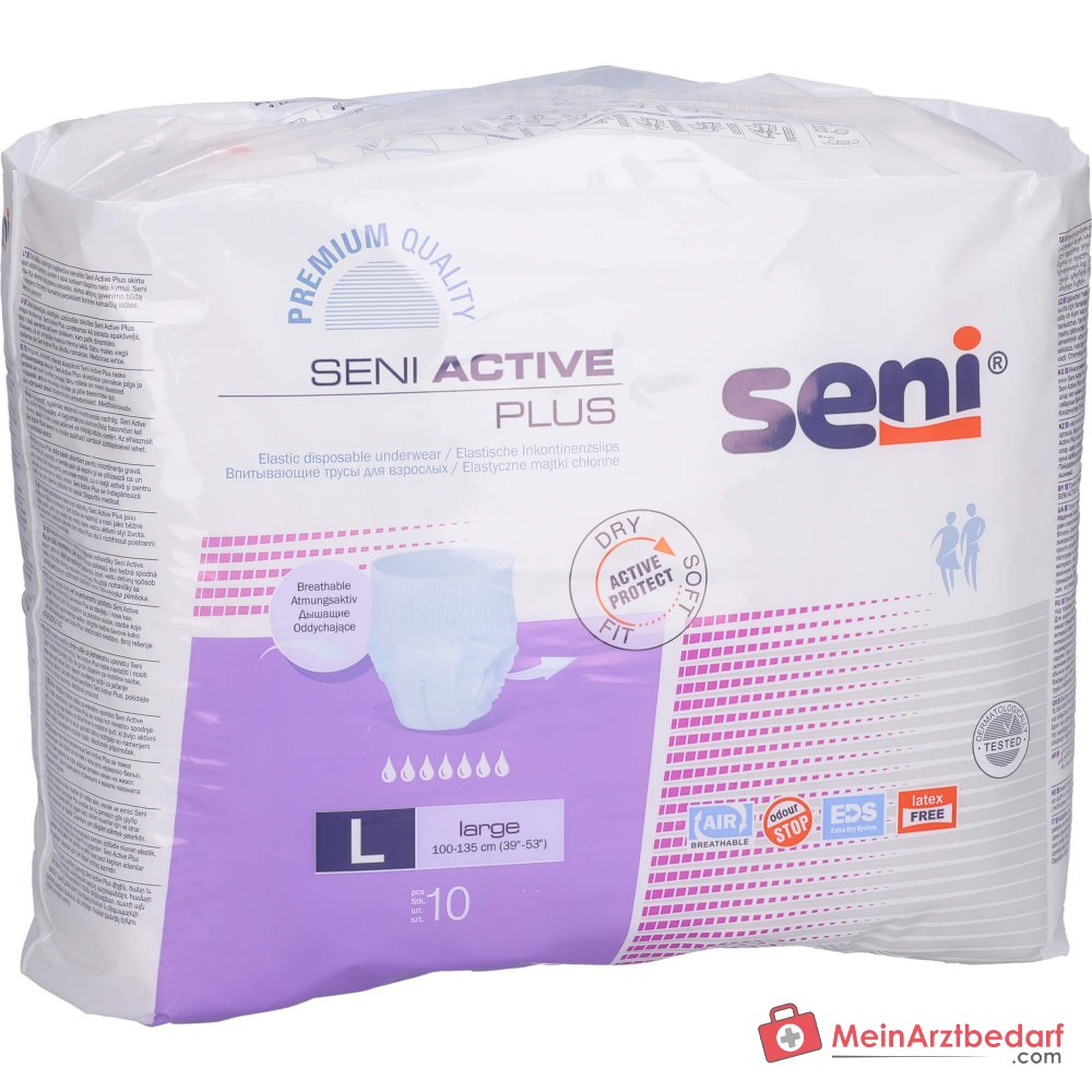 Seni Active Plus Pants L incontinentiebroekjes voor lichte/medium blaaszwakte