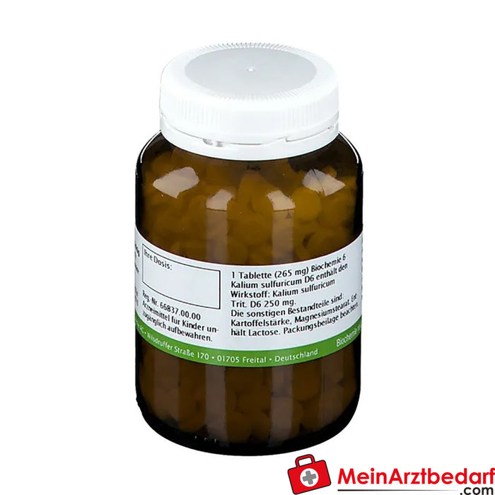 Bombastus Biochemia 6 Potassium sulphuricum D 6 tabletek