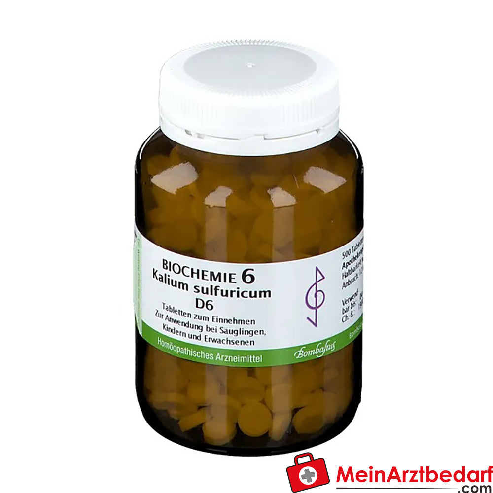 Bombastus Biochemie 6 Kalium sulfuricum D 6 Tabletten.