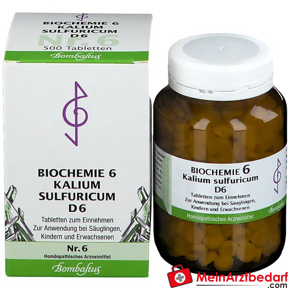 Bombastus Biochemie 6 Kaliumsulfuricum D 6 250 mg tabletten