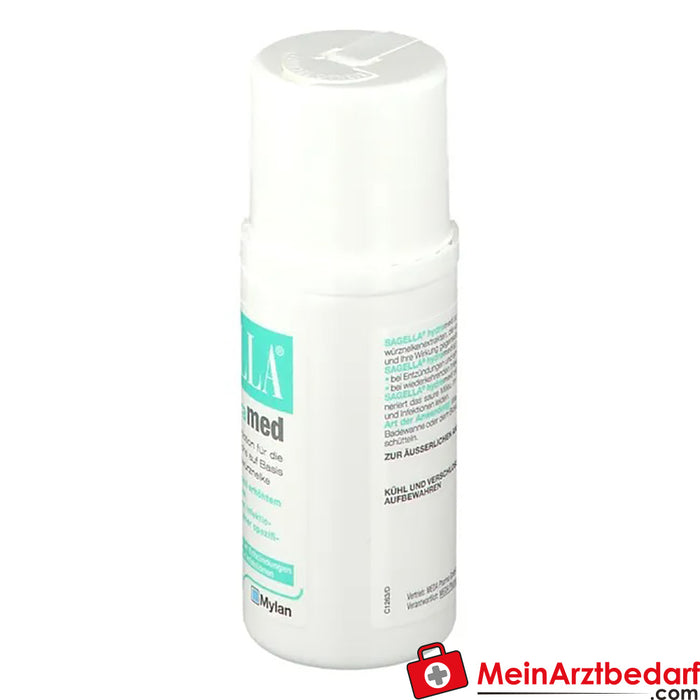 SAGELLA hydramed : lotion de lavage antibactérienne pour les parties intimes, 100ml