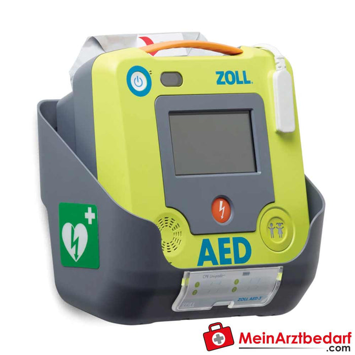 Suporte de parede para o Zoll AED 3 com ou sem estojo