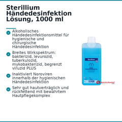 Sterillium Händedesinfektion Lösung, 1000 ml.