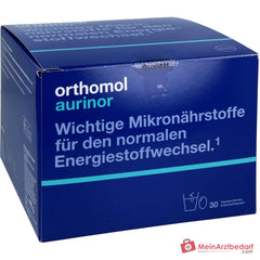 Orthomol Aurinor Granulat und Kapseln, 30 Portionen.