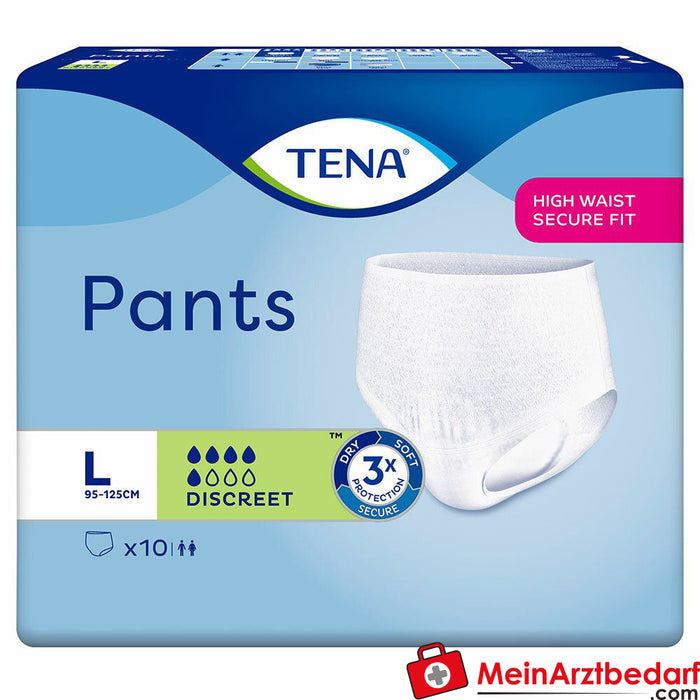 TENA Pants Discreet L para a incontinência