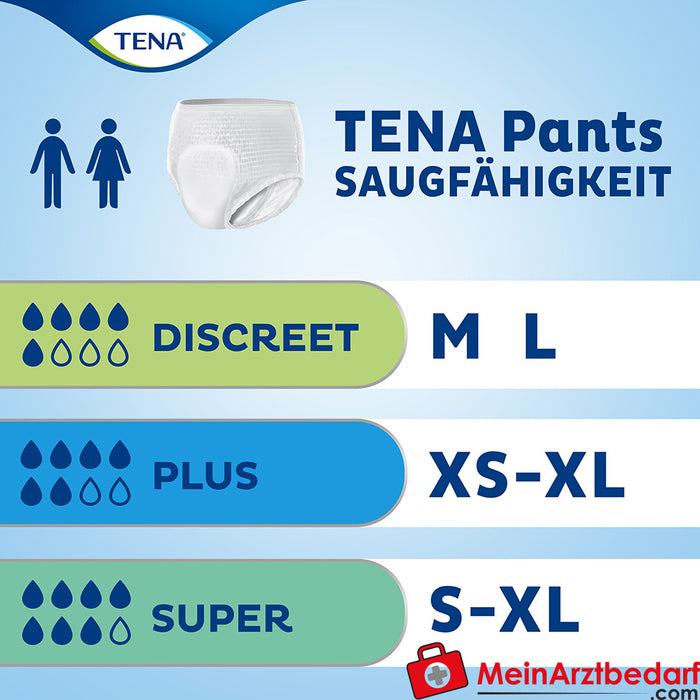 İnkontinans için TENA Pants Discreet M