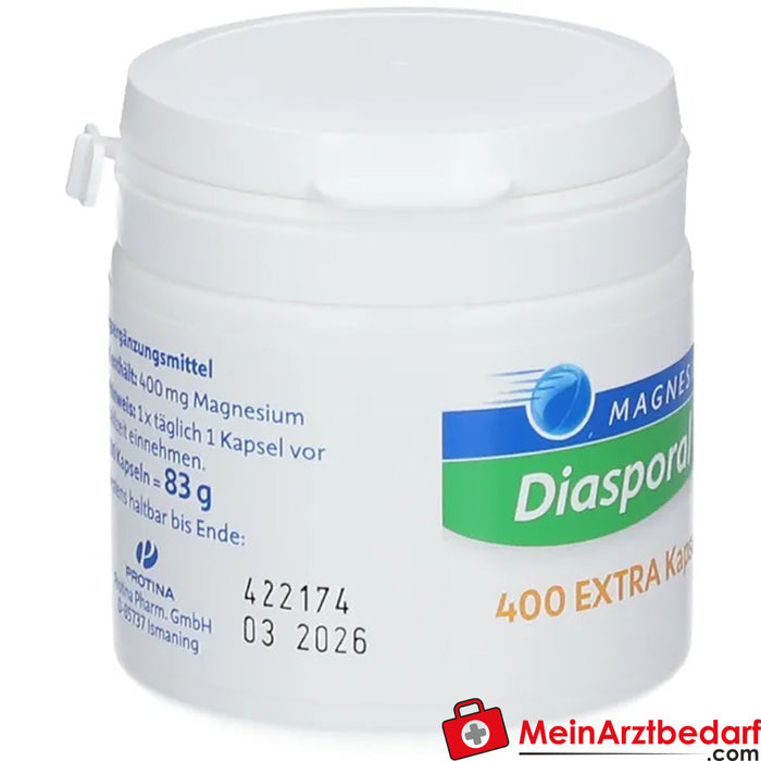 Magnesium-Diasporal® 400 EXTRA Kapseln, 100 St.