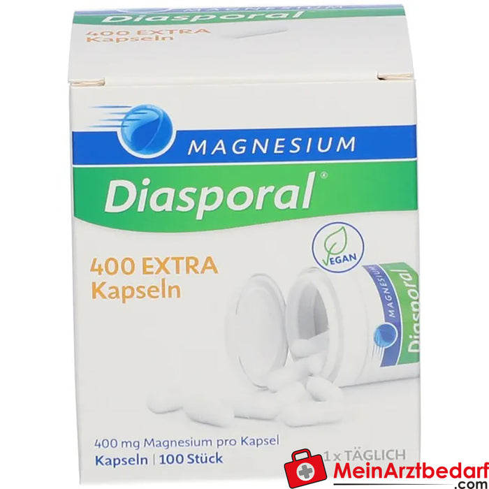 Magnésio-Diasporal® 400 EXTRA Cápsulas, 100 Cápsulas