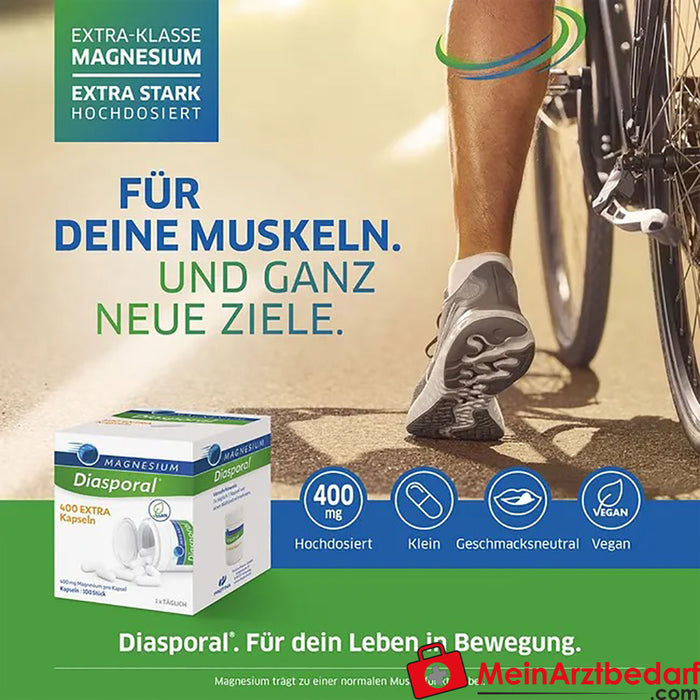 Magnezyum-Diasporal® 400 EXTRA Kapsül, 100 Kapsül