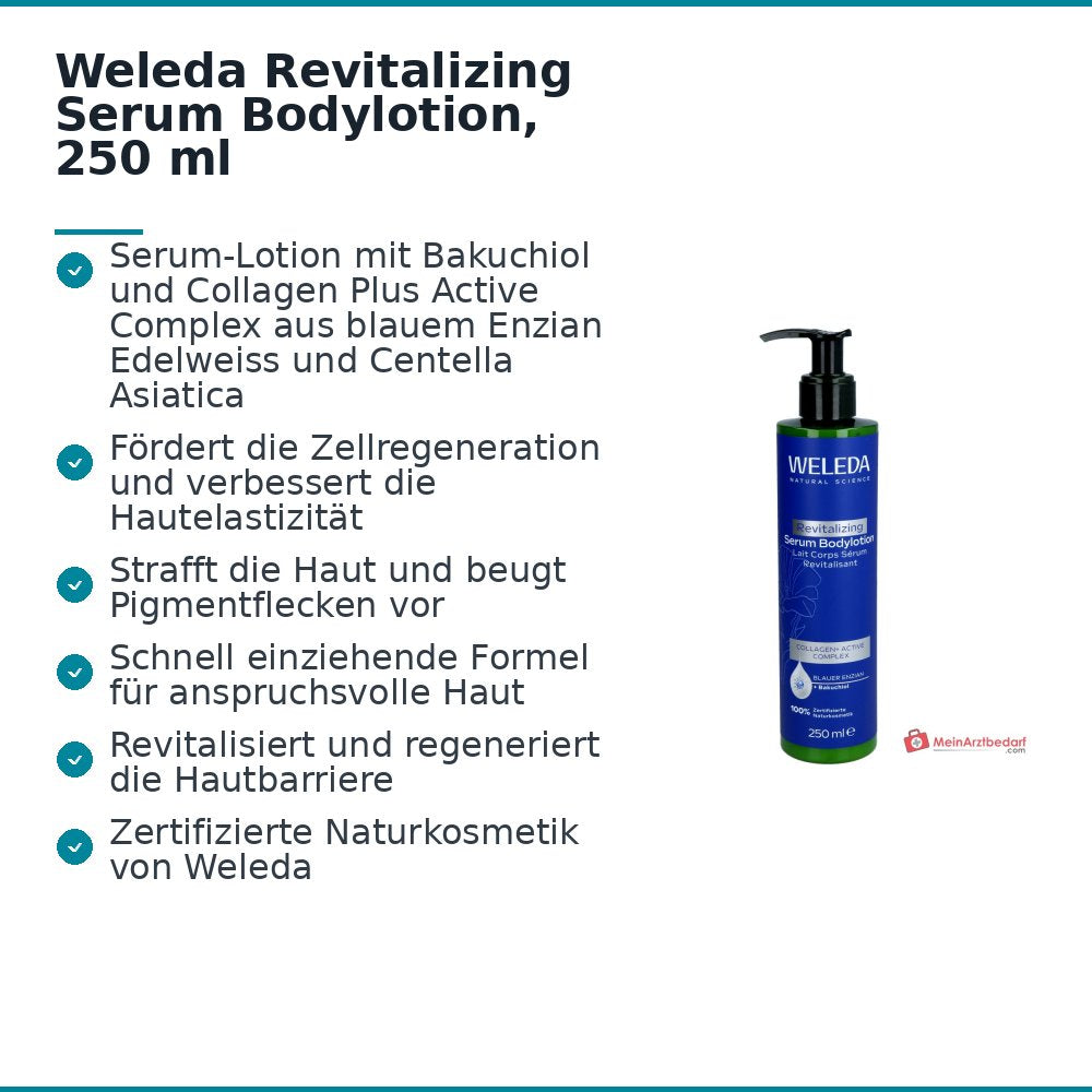 Loción Corporal Sérum Revitalizante Weleda, 250 ml