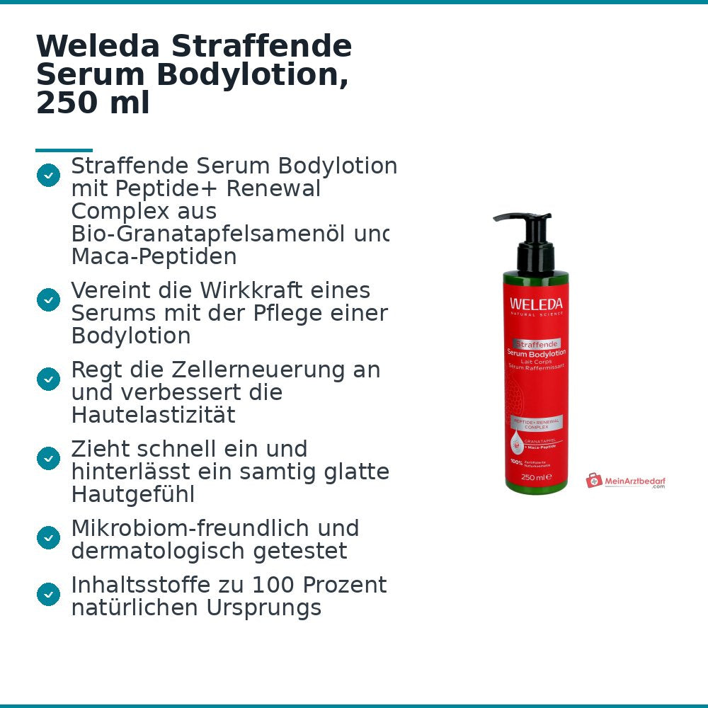 Weleda Loción Corporal Reafirmante Serum, 250 ml