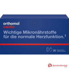 Orthomol Cardio Tabletten und Kapseln, 30 Tagesportionen.