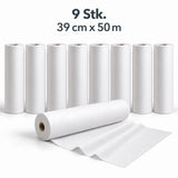 Fripa Liegenabdeckung duo-line+ 2-lagig, 9 Rollen, 50 m.