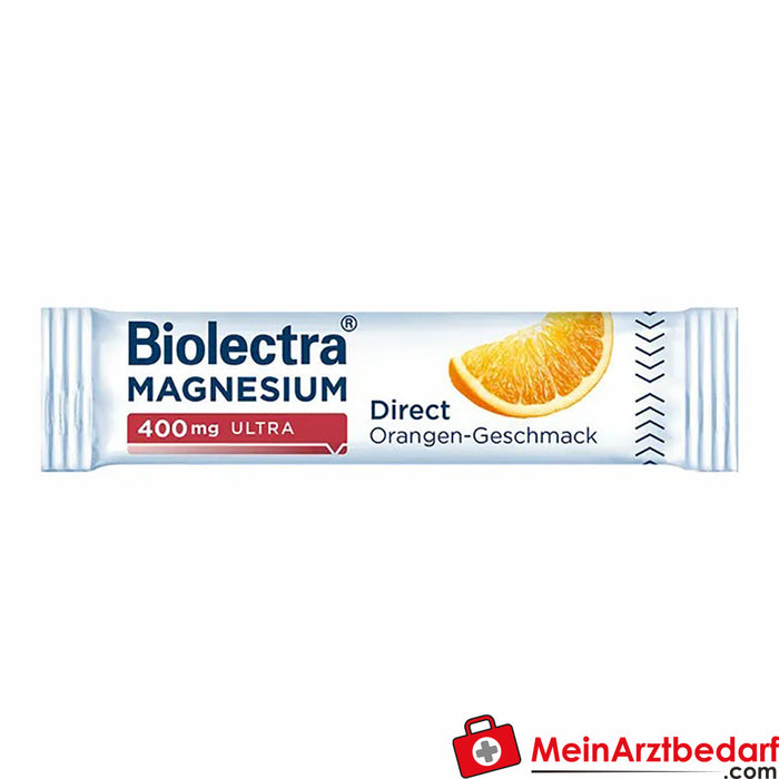 Biolectra® Magnesium ultra Direct 400 毫克橙色，40 粒装