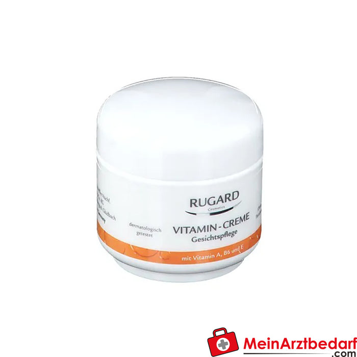 RUGARD Crema Vitamínica Cuidado Facial, 100 pzs.