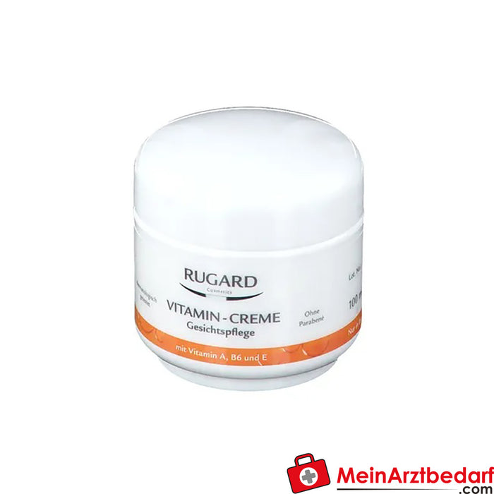 RUGARD Crema Vitamínica Cuidado Facial, 100 pzs.