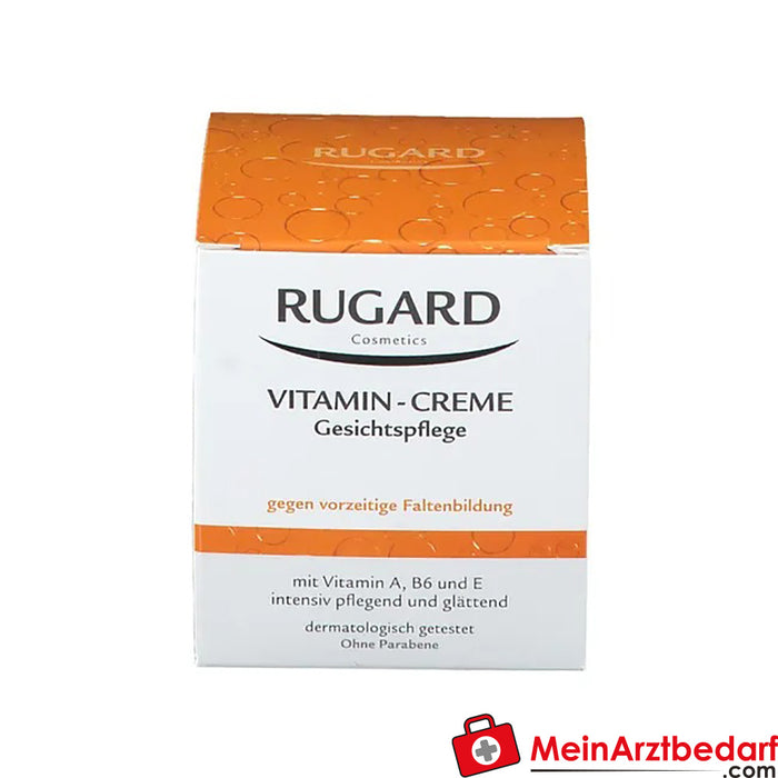 RUGARD Crema Vitamínica Cuidado Facial, 100 pzs.