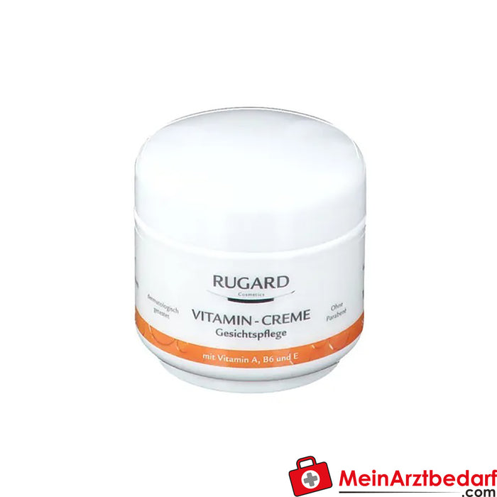 RUGARD Crema Vitamínica Cuidado Facial, 100 pzs.