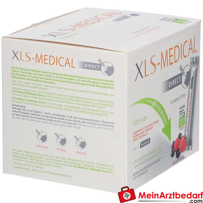 XLS-MEDICAL fat binder DIRECT w sztyfcie o przyjemnym jagodowym smaku