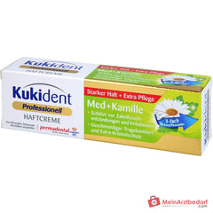 Kukident Super-Haftcreme Med Kamille / Minze Creme, 40 g.