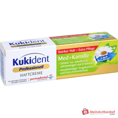 Kukident Super-Haftcreme Med Kamille / Minze Creme, 40 g.