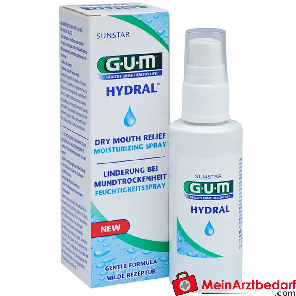 GUM® HYDRAL™ Feuchtigkeitsspray, 50ml.