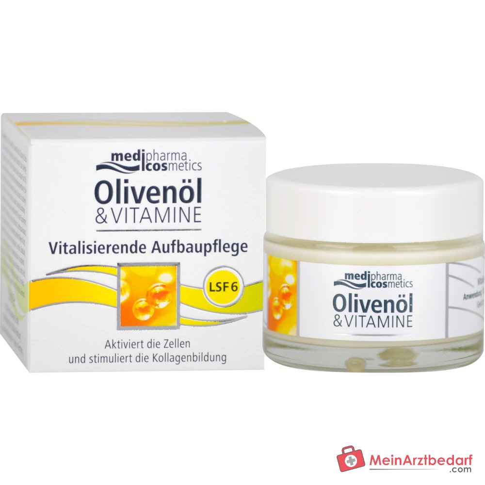 medipharma cosmetics Olijfolie & Vitaminen Vitaliserende Verzorging SPF 6, 50 ml