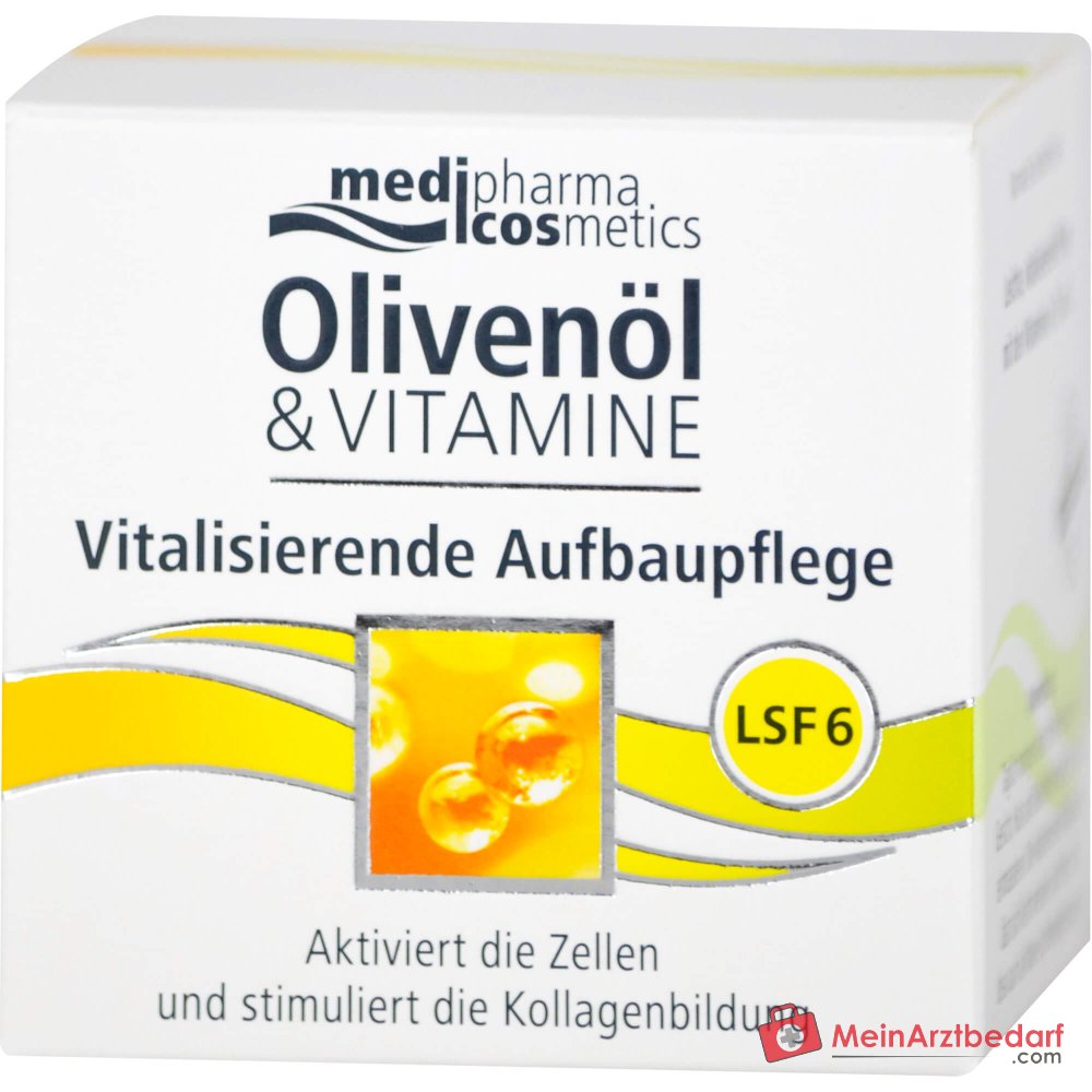 medipharma cosmetics Olijfolie & Vitaminen Vitaliserende Verzorging SPF 6, 50 ml