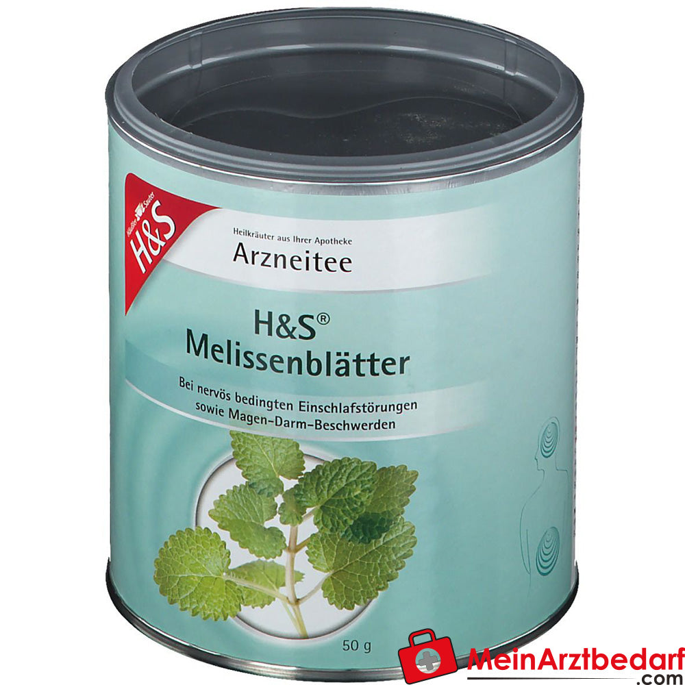 H&S® Melissenblätter loser Tee.