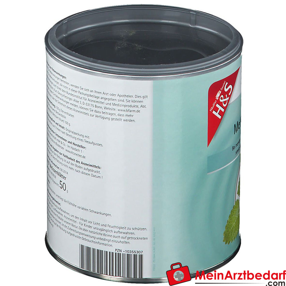 H&S® Melissenblätter loser Tee.