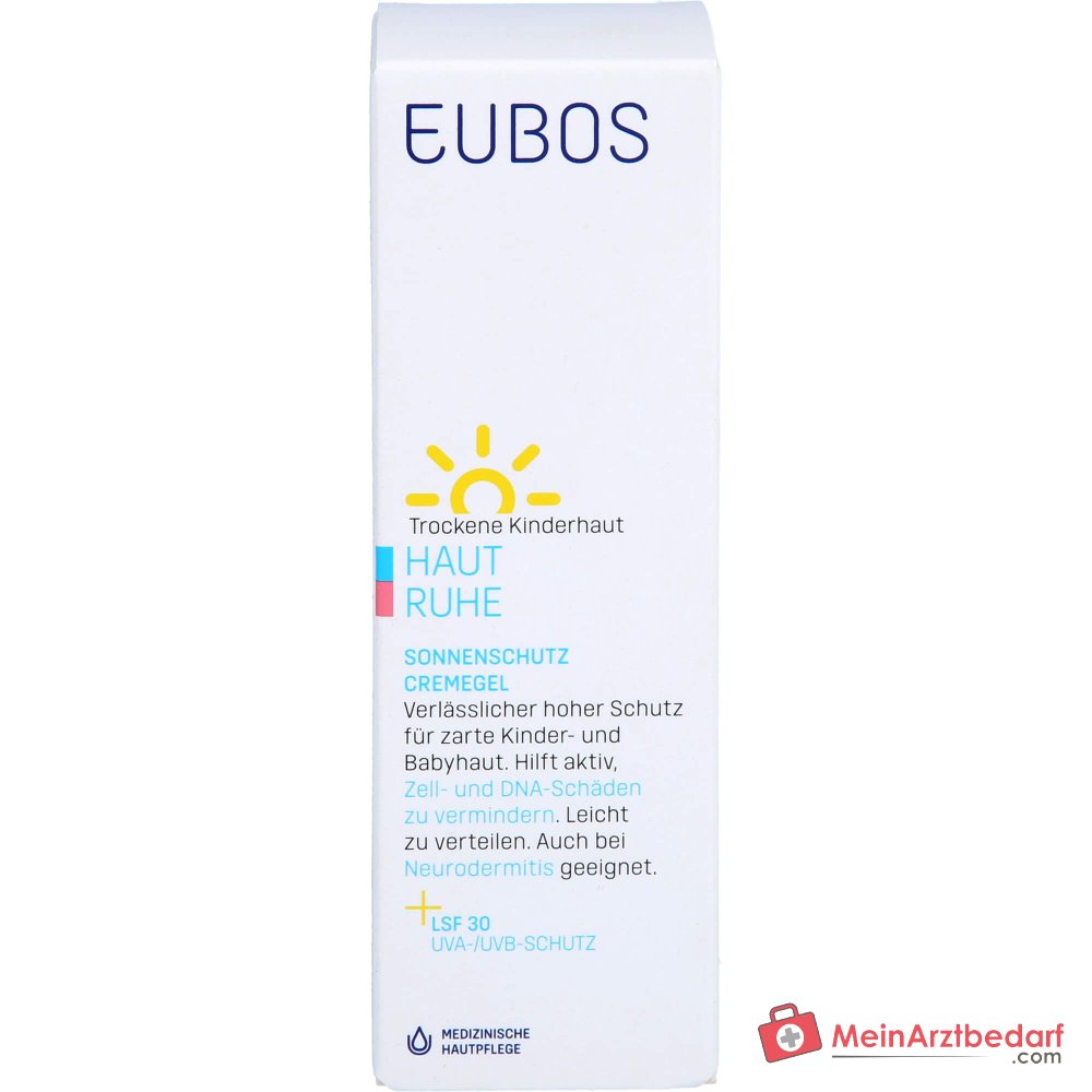 Eubos Kinder Haut Ruhe Protección Solar CremaGel FPS 30, 50 ml