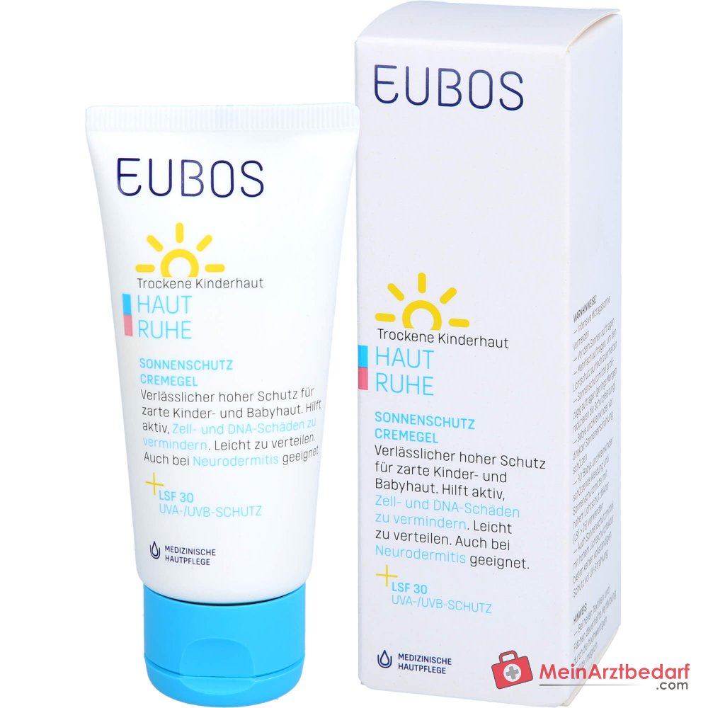 Eubos Kinder Haut Ruhe Protección Solar CremaGel FPS 30, 50 ml