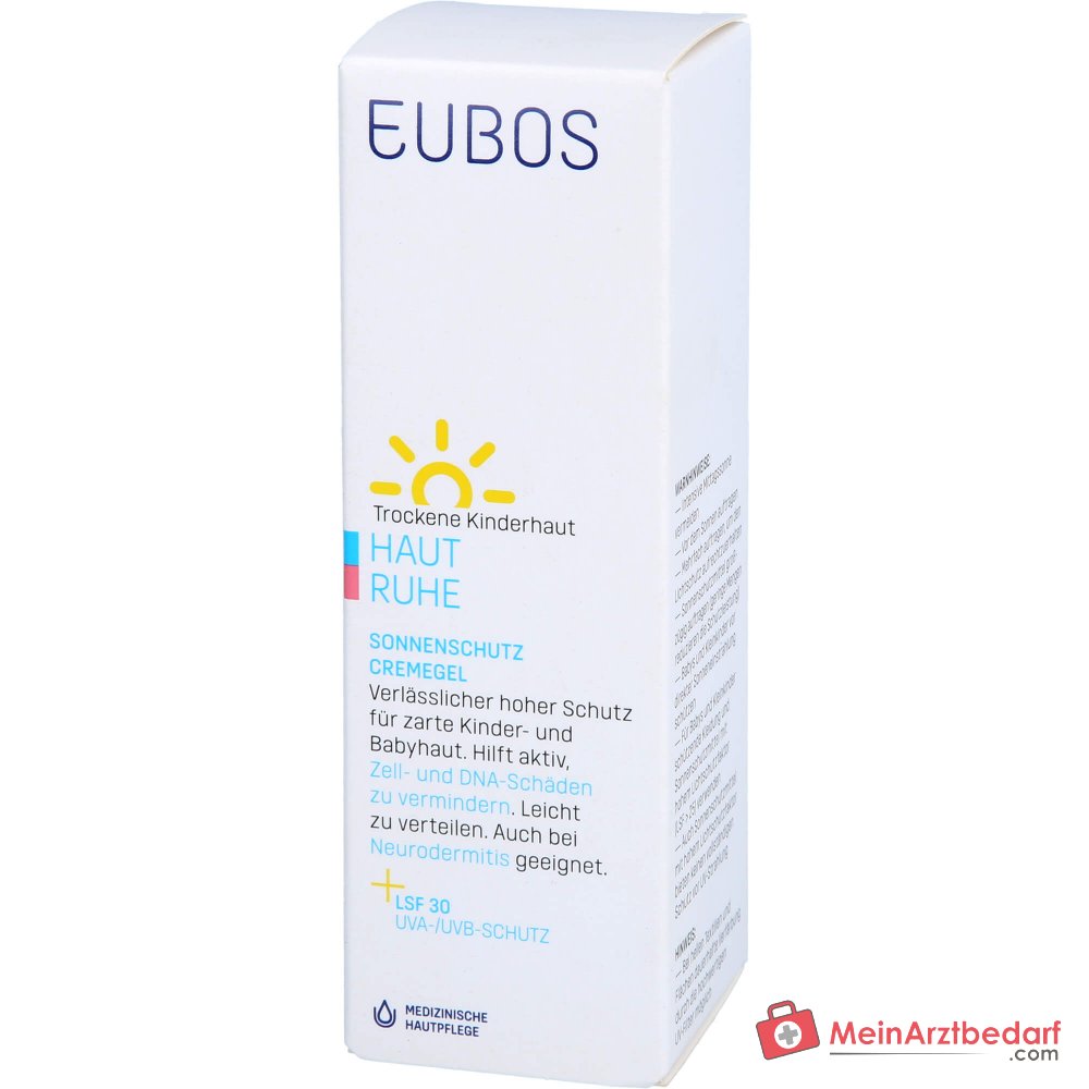 Eubos Kinder Haut Ruhe Protección Solar CremaGel FPS 30, 50 ml