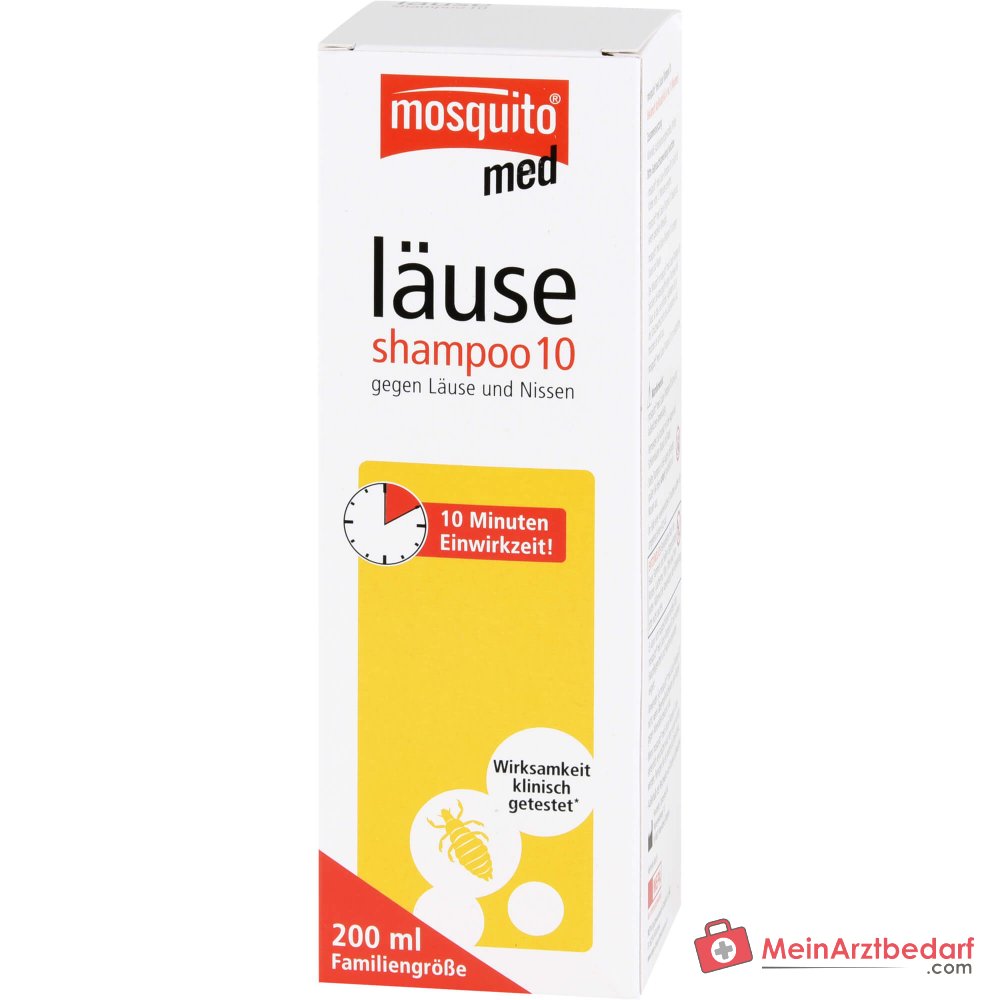muggen med Luizenshampoo 10 Paraffineshampoo