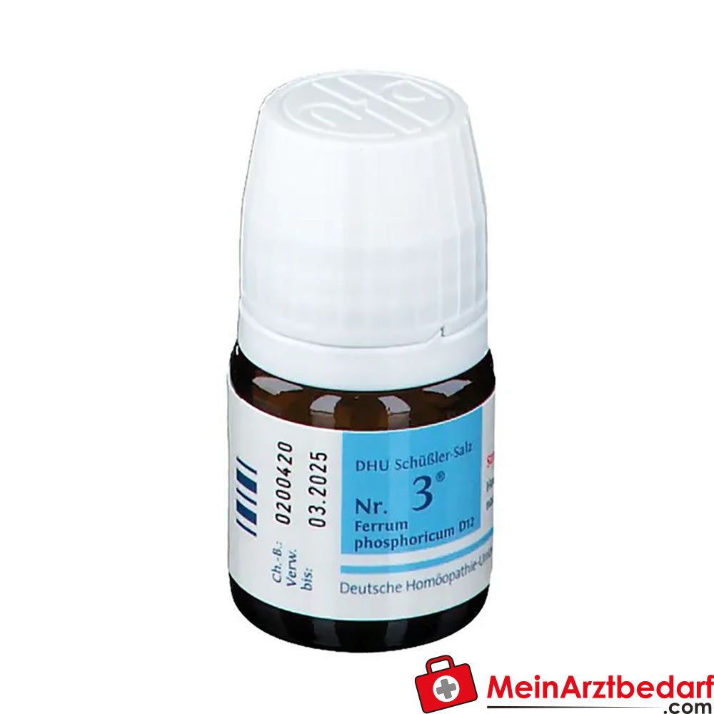 DHU Schüßler Nr. 3 Ferrum phosphoricum D12.