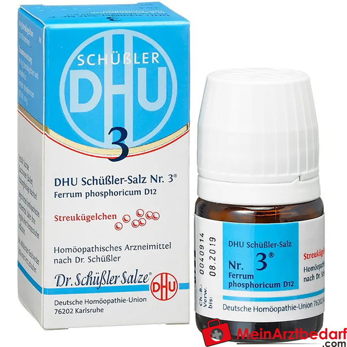 DHU Schuessler n.º 3 Ferrum phosphoricum D12