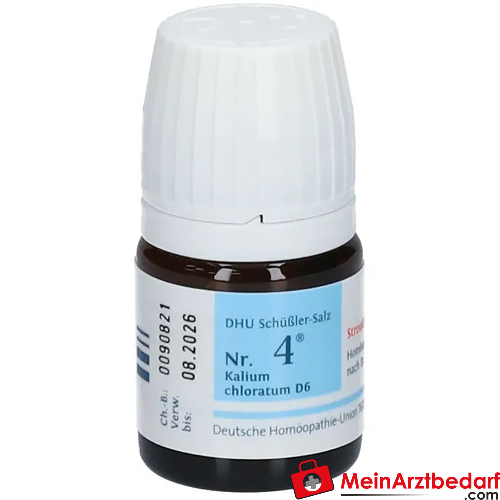 DHU Schüßler Nr. 4 Kalium chloratum D6.