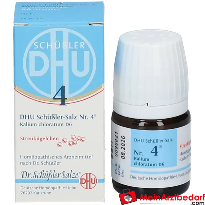DHU Schuessler No. 4 Potasyum kloratum D6
