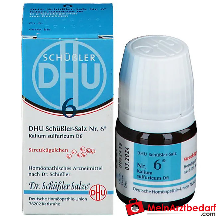 DHU Bioquímica 6 Potasio sulfúrico D6